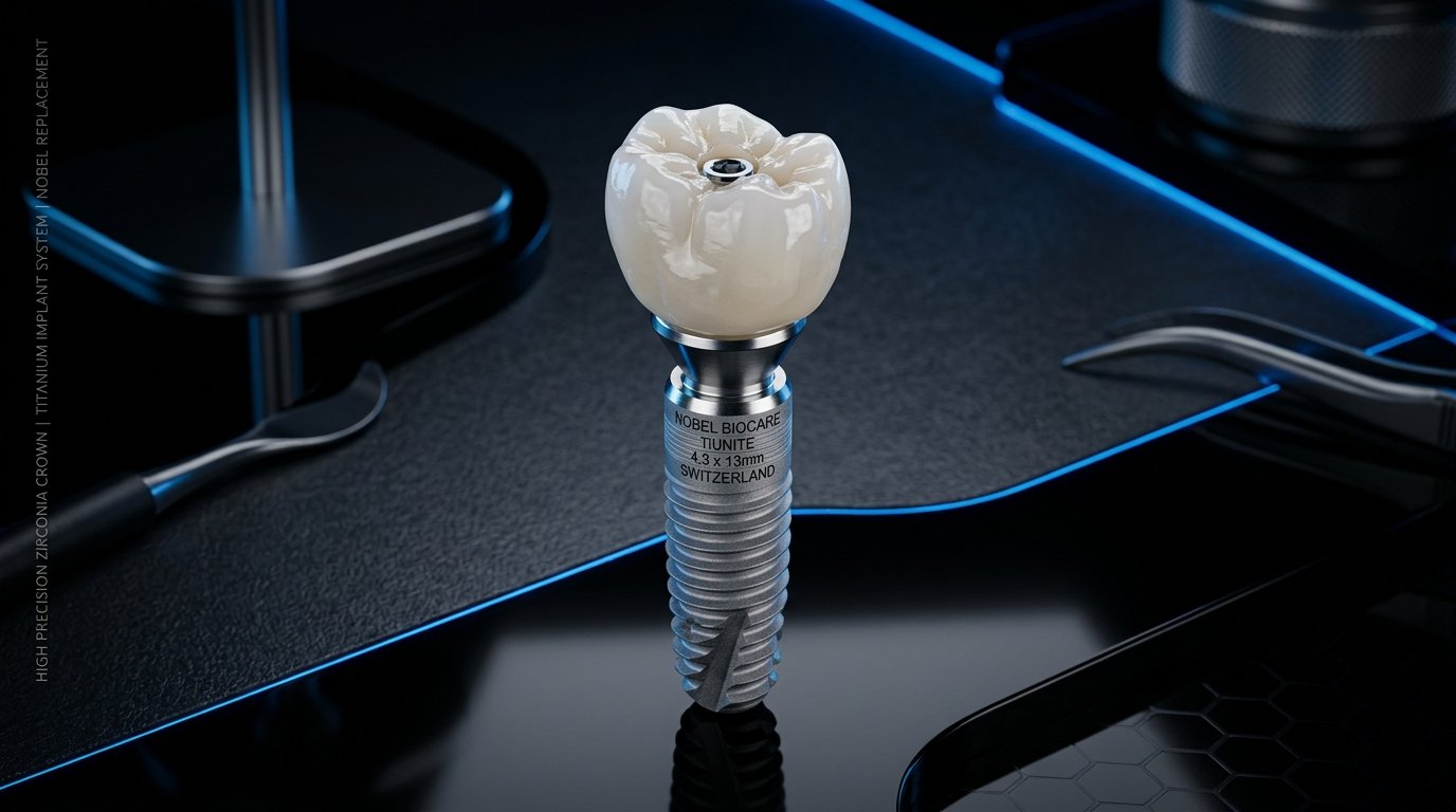 Zirconia & Titanium Dental Implants Beverly Hills